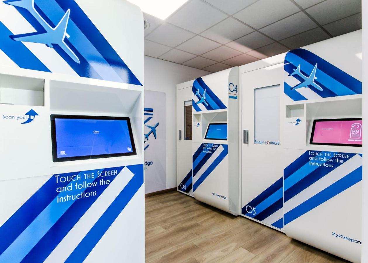 Resting Pods - Zzzleepandgotrn Torino Airport Otel Caselle Torinese Dış mekan fotoğraf