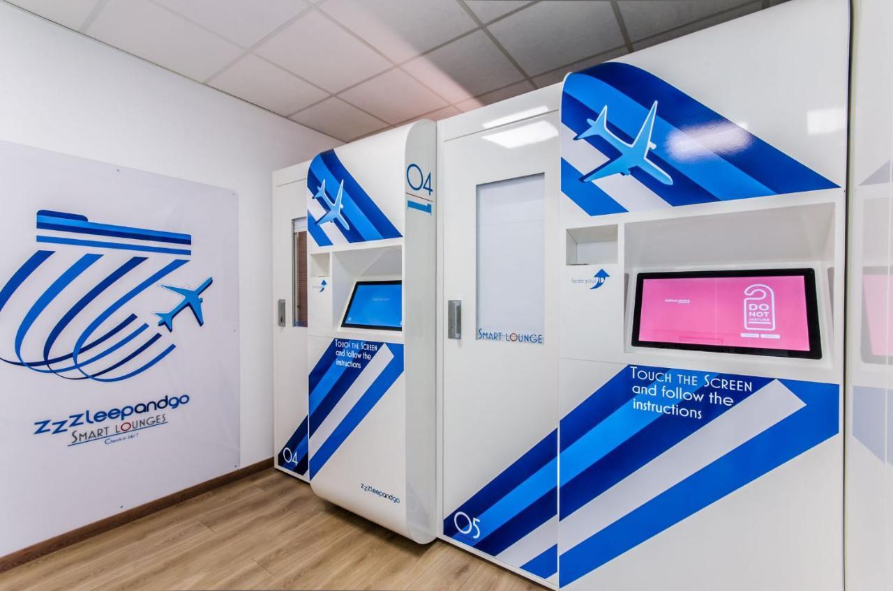 Resting Pods - Zzzleepandgotrn Torino Airport Otel Caselle Torinese Dış mekan fotoğraf